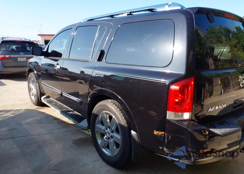 2011 Nissan Armada Platinum from USA, damaged, VIN 5N1BA0ND3BN606038